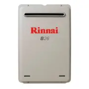 Rinnai 26L NG Gas Booster Builders 60C Instant Hot Water System B26N60A B26 Ener