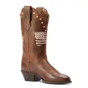 Ariat® Ladies Heritage Liberty Stretch Fit Sassy Brown Boots 10044541