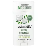 Schmidt's, Deodorant, Fresh Cucumber, 2.65 oz (75 g)