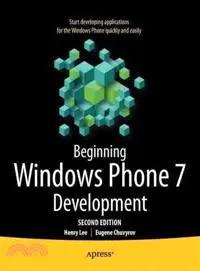 在飛比找三民網路書店優惠-Beginning Windows Phone 7 Deve