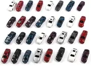 50pcs Z Scale N Scale 1:200 Model Car Model Train Layout Building Accessories Scenery (50pcs - 1:200 Scale)