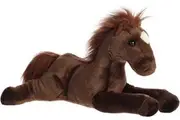 Aurora Adorable Flopsie Outlaw Stuffed Animal - Playful Ease - Timeless Companions - Brown 12 Inches