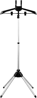 Steamer Rack for Clothes – Steam Iron Stand, Adjustable Garment Holder | 33-63inch Vertical Clothing Steamer Base, Height Adjustable Fabric Rack, Wrinkles Remover Stand in Factory Use