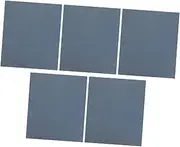 Parliky Bird Cage Liner Gravel Paper 5pcs Polishing Sandpaper Mats for Pet Bird Cage