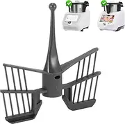 [Palmcee] Butterfly Whisk for Thermomix TM5 TM6 TM31, Black Butterfly Mixing Blade Food Processor Replacement Kitchen Aid Mixer Accessory Parts Stirrer Bat Parts, 14x15x2.5 CM, HA-PA-240116