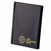 120 Pockets Coin Collection Album Storage Book Coin Penny Holder for Collectors