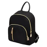 2 Pcs New Designer Fashion Women Backpack Mini Soft Touch Multi-Function Small Backpack Female Ladies Shoulder Bag Girl Purse
