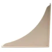 Proplus 194125 9 in. Plastic Sidesplash in White