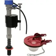 Fluidmaster K-400H-040-T5 PerforMAX Fill Valve and 3-Inch Flapper Toilet Repair
