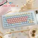 Adventure Seeker 鍵帽可愛的粉色個性化機械鍵盤鍵帽 MOA 像高度 PBT 112/120 鍵辦公遊戲
