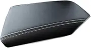 Car Armrests Fit for Geely Emgrand 4th 2022-2025 Car Armrest Cover Microfiber Leather, Waterproof & Scratch-Resistant Console Armrest(Grey-Thread)