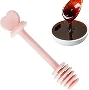 Small Honey Dipper | Comfortable Honeycomb Stick,Tea Blender, Kitchen Gadgets, Coffee Server for Collecting Dispensing Drizzling Jam Cream