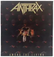 Anthrax Among The Living 1987 Heavy Metal Album Cover Art Print 11-1/2”x 11”