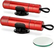 Rescue Glass Breaker, Safehammer Car Glass Breaker, Glass Breaker (Red * 2Pcs)