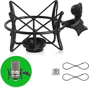 ZibugZag Microphone Shock Mount for Condenser Microphones, Compatible with Neumann TLM 103/102, M147/149, and More