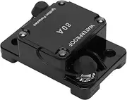 Fuse Holder, Auto Reset Circuit Breaker DC12-24V HT-608 with Overcurrent Protection for Auto, Ship, Truck Modification (80A)