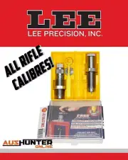 NEW LEE Collet 2 Die Set - ALL RIFLE CALIBRES - Reloading Dies Press Ammo Kit