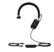 Yealink UH38 Mono USB and Bluetooth Headset, USB-C, UC Call Controller, Dual Noise-Canceling Mics, Busy Light, Microsoft Teams UC Certified, EOL UH38-M-UC-C