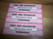 3 Salsoul Orchestra West Side Encounter / Evergreen Jukebox Title Strip
