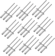 TOKIDNY 300pcs Solid Aluminum Blind Rivets Kit Round Head Pull Rivets for Furniture for Versatile Applications and Easy Repairs