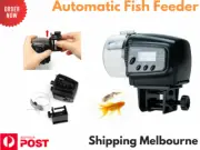 Automatic Fish Food Feeder Digital LCD Timer Aquarium Tank Pond Auto Feeder AU