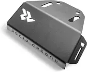 Rugged Ridge Hitch Skid Plate | Black, Steel | 18013.01 | Fits 2007-2023 Jeep Wrangler JK/JL; 2020-2023 Jeep Gladiator JT w/ 2" Receiver Hitch