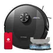 [EU Direct]Ultenic D10 Robot Vacuum Cleaner, 15min LiDAR Quick Map, 4000Pa Suction, 120min Runtime, Carpet Auto-Boost, N