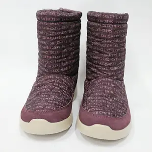 Skechers 女款冬季新款休閒時尚加絨保暖雪地靴 16617BURG 棕色【陽光樂活】(D1)