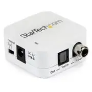 StarTech Two Way Digital Coax to Toslink Audio Converter Repeater - SPDIFCOAXTOS
