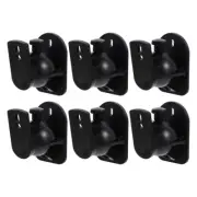6 Sets Audio Stand Wall Mount for Speakers Stands Bracket Holder Mounts