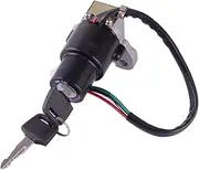 Ignition Barrel Key Switch for XT600 TW200 DT200 DT200R XT225 Serow Ignition Switch Fuel Gas Cap Cover Lock Key Set 4-Pin Motor Ignition Key Switches