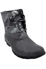 Sperry Metallic Camo Saltwater Duck Boots Silver