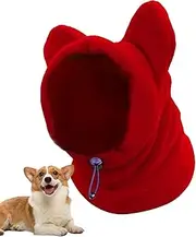 Dog Ear Muffs - Cozy Polar Fleece Dog Warm Hat | Neck Warmer Scarf, Washable Cold Weather Head Wrap for Medium to Large Dog Puppy