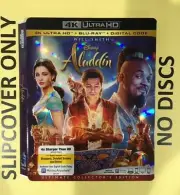 Aladdin: Live Action (2019) - 4K Blu-ray Slipcover ONLY - NO DISCS