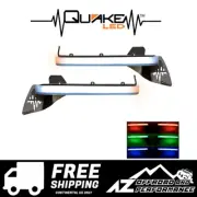 Quake LED Slim DRL Fender Chop Kit RGB Turn Signal Lights - Jeep Gladiator Sport (for: Jeep)