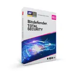 繁中卡片版-一年加送半年BITDEFENDER TOTAL SECURITY 必特防毒全方位保護