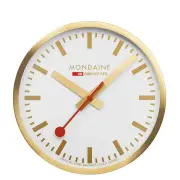 MONDAINE WALL CLOCK, Gold