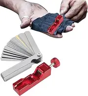 Spark Plug - Spark Plug Gap Tool with Feeler Gauge | Easy to Use Portable Threaded Spark Plug