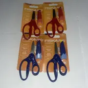 Fiskars Pointed-tip Kids Scissors (5 in.) with Sheath Blue Red Safety Blades 4