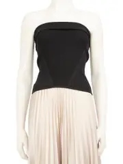 Black Stretchy Tube Top