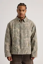 [Factorie] Factorie - Half Half Washed Coach Jacket - Hunter camo L HUNTER CAMO