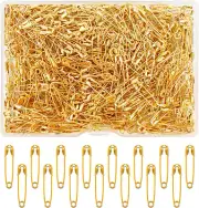 Safety Pins, Gold Safety Pin,Small Safety Pins, 500PCS Safety Pins,19Mm Tiny Saf