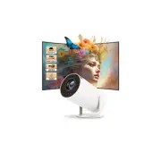 【Android TV】HY300Pro Mini Projector, Portable Projector 1080p 4K Support Proy...