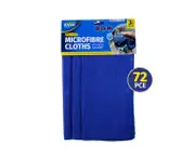 Xtra Kleen 72PCE Microfibre Cloths Built-In Mesh Scrubber Absorbent 30cm