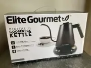 Elite Gourmet Digital Gooseneck Kettle EKT3001 NEW with Open Box