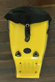 Marco Techno Hard Shell Backpack Yellow Motorcycle Hiking Sports