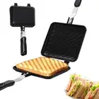 Toasted Sandwich Maker Non Stick Camping Toaster Quick Heating Toastie Maker Dou