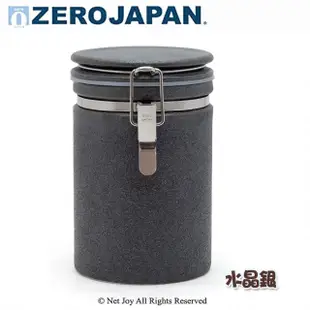 【ZERO JAPAN】圓型密封罐800cc(水晶銀)
