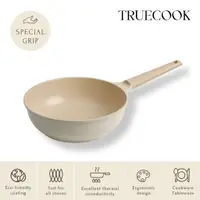 在飛比找蝦皮購物優惠-[Truecook] 炒鍋 24cm / 28cm │不粘 