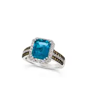 Le Vian Tranquility 14K 3.91 ct. tw. Diamond & Topaz Half-Eternity Ring